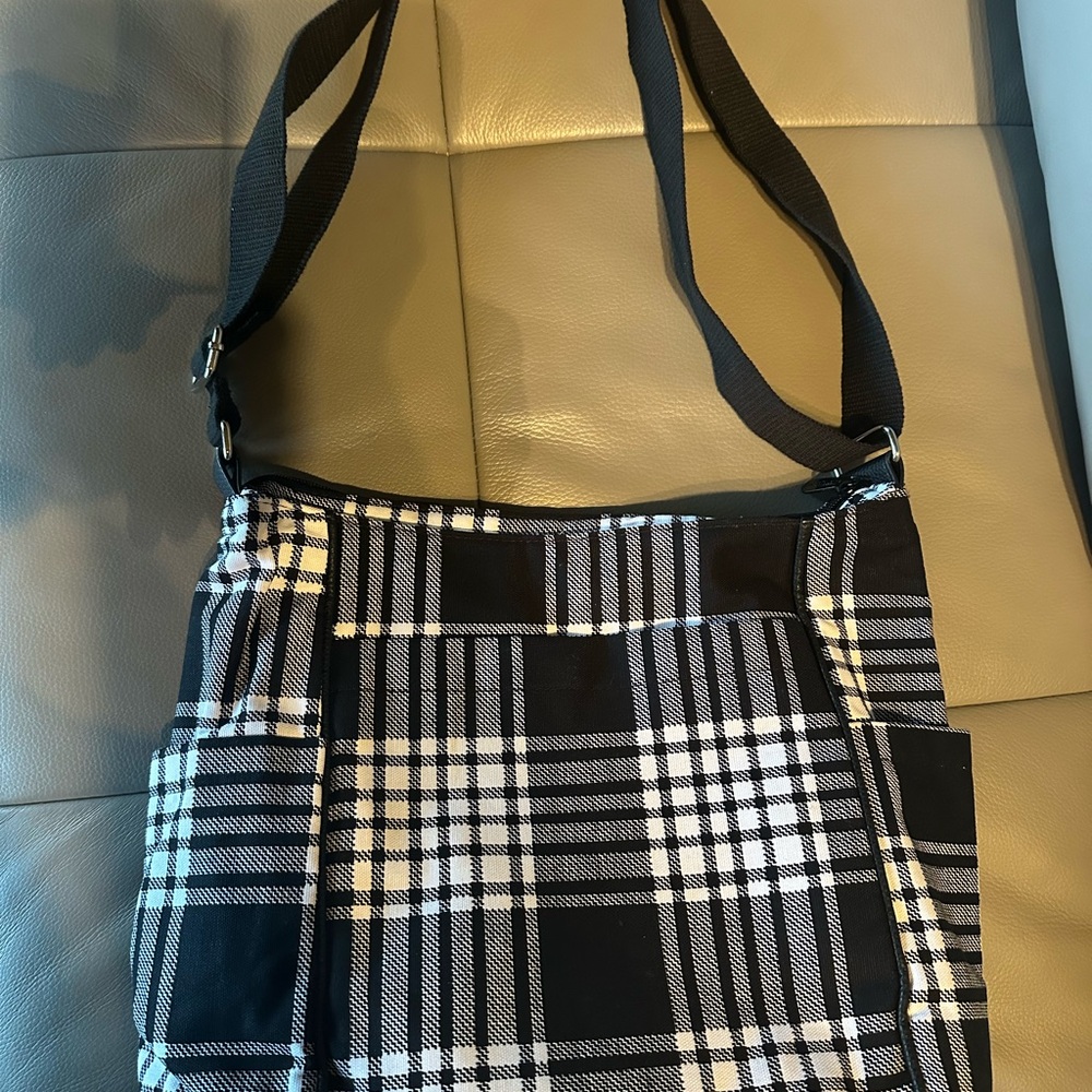 Ladies plaid purse